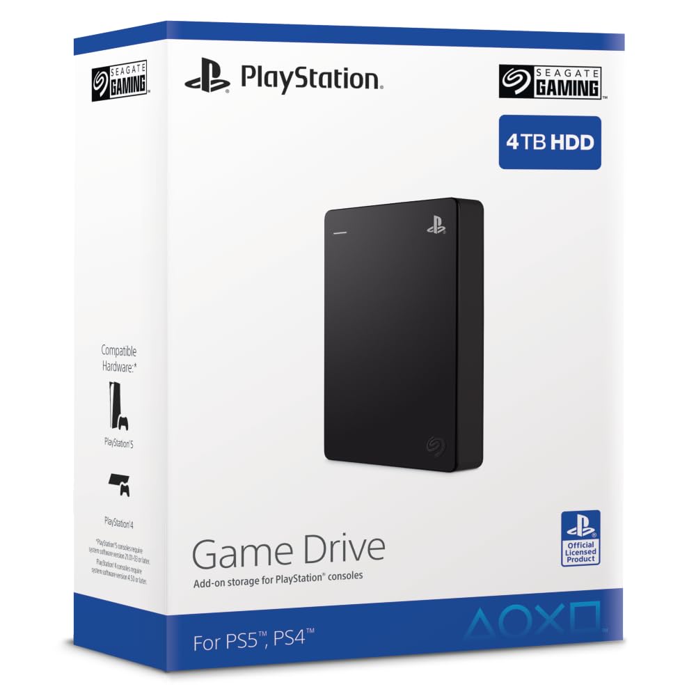 Seagate Game Drive 4TB