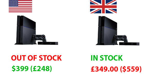 ps4 launch price usa