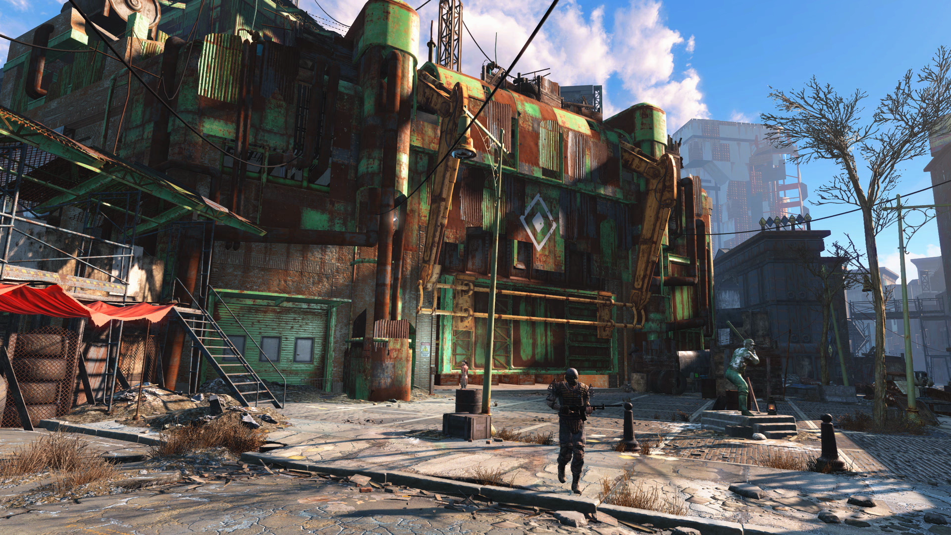 A at the First Official for Fallout 4 - PS4 Home